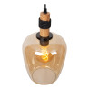 Lucide ILONA - Suspension - Ø 22 cm - 1xE27 - Ambre