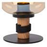 Lucide ILONA - Lampe de table - Ø 18 cm - 1xE27 - Ambre