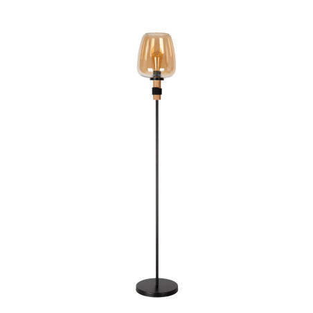 Lucide ILONA - Lampadaire - Ø 34 cm - 1xE27 - Ambre