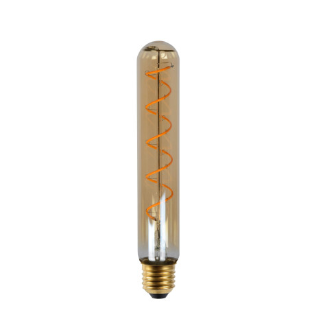 Lucide T32 - Ampoule filament - Ø 3,2 cm - LED Dim. - E27 - 1x4,9W 2200K - Ambre - H 20 cm