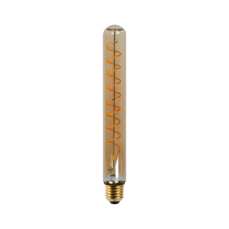 Lucide T32 - Ampoule filament - Ø 3,2 cm - LED Dim. - E27 - 1x4,9W 2200K - Ambre - H 25 cm