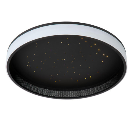 Lucide ESTREJA - Plafonnier - Ø 40 cm - LED 3 StepDim - CCT - 2500K/3000K - Noir