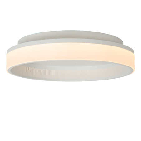 Lucide ESTREJA - Plafonnier - Ø 40 cm - LED 3 StepDim - CCT - 2500K/3000K - Blanc