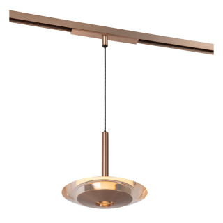 Lucide Premium LINIAL DISC Suspension - Smart - 48V Track - 1xLED - Champagne