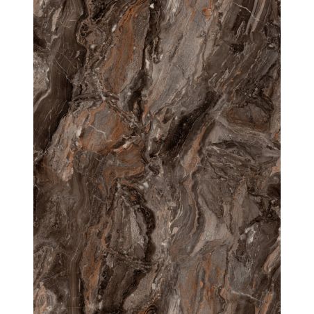 Plateau de table de restaurant MARRAKESH Ø60 30mm d'extérieur - Bois, résine synthétique - laiton