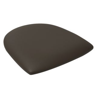 Coussin d'assise pour chaise PUB & BROOKLYN (Structure non incluse) d'intérieur - Bois, similicuir PU chocolat