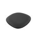 Coussin d'assise pour chaise DIMITRI (Structure non incluse) d'intérieur - Bois, similicuir PU noir