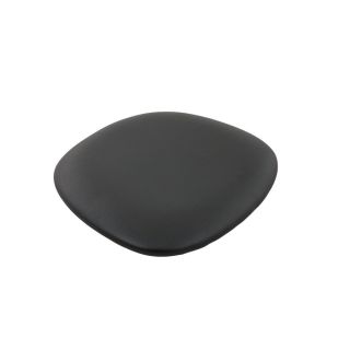 Coussin d'assise pour chaise DIMITRI (Structure non incluse) d'intérieur - Bois, similicuir PU noir