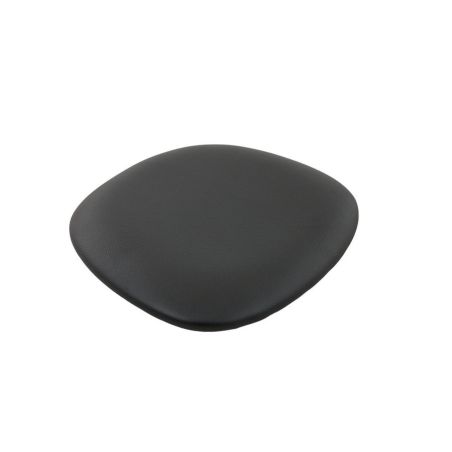 Coussin d'assise pour chaise DIMITRI (Structure non incluse) d'intérieur - Bois, similicuir PU noir