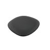 Coussin d'assise pour chaise DIMITRI (Structure non incluse) d'intérieur - Bois, similicuir PU noir