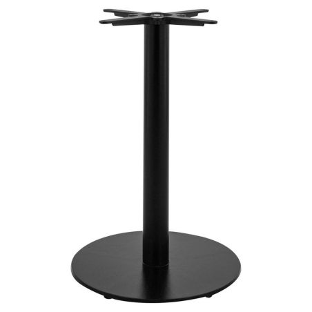 Pied de table de restaurant PRATO 20 H73 d'intérieur - Fonte d'acier, noir