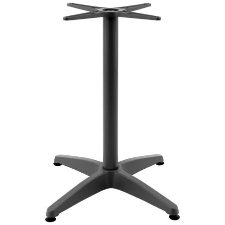 Pied de table de restaurant MONZA H73 d'extérieur - Aluminium, anthracite