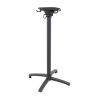 Pied de table de restaurant MODENA 4 BAR H108 pliable d'extérieur - Aluminium, polyamide anthracite