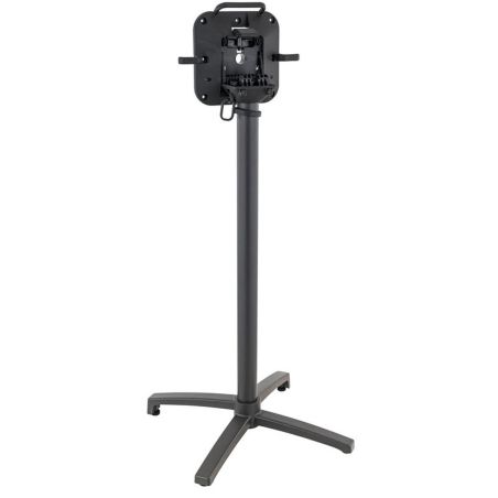 Pied de table de restaurant MODENA 4 BAR H108 pliable d'extérieur - Aluminium, polyamide anthracite