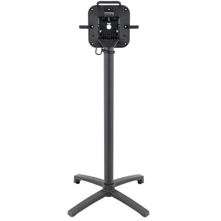 Pied de table de restaurant MODENA 4 BAR H108 pliable d'extérieur - Aluminium, polyamide anthracite