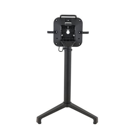 Pied de table de restaurant MODENA 3 H72 pliable d'extérieur - Aluminium, polyamide noir mat