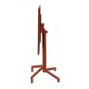 Table de terrasse PIGALLE 60x60 pliable d'extérieur - Aluminium, acier terra