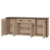 Buffet 210 cm TREVOR avec 4 portes et 1 tiroir