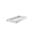 Lit gigogne ALCESTE 90 x 190 cm - Pin massif, blanc