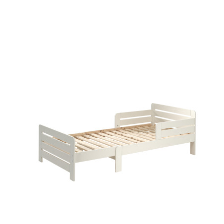 Lit evolutif GIBUS - Pin scandinave, blanc