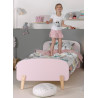Lit SATSUKI 90 x 200 cm - Pin massif, rose