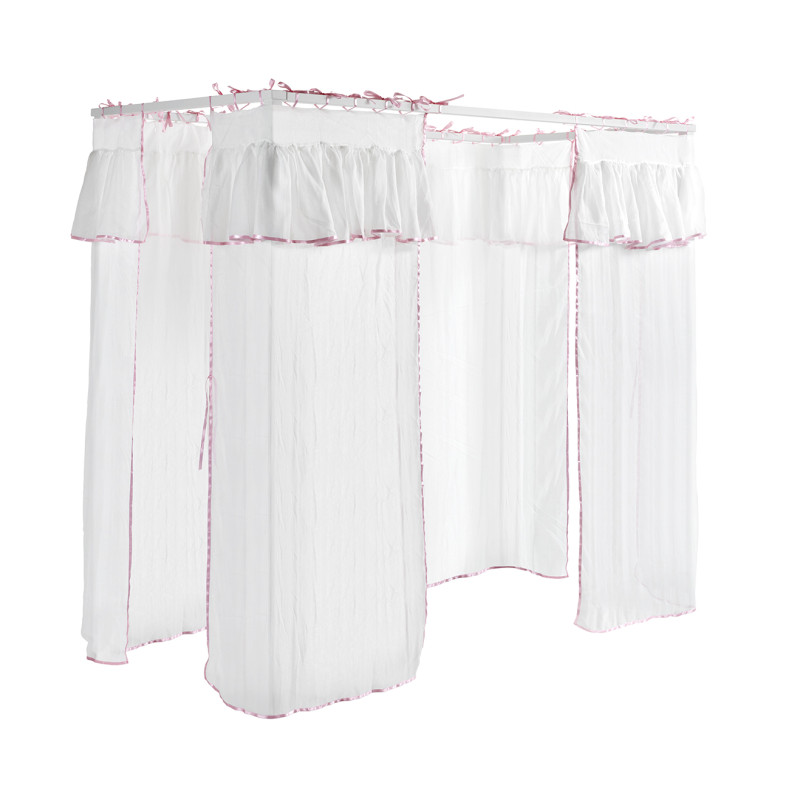 Voile pour lit amhb9014 CELESTINE - 100% Polyester, rose
