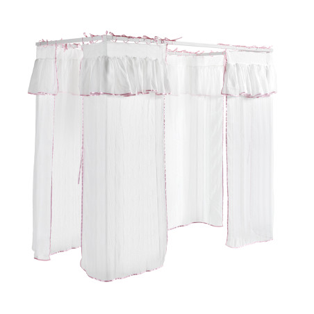 Voile pour lit amhb9014 CELESTINE - 100% Polyester, rose