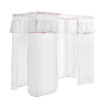 Voile pour lit amhb9014 CELESTINE - 100% Polyester, rose