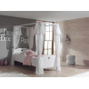 Voile pour lit amhb9014 CELESTINE - 100% Polyester, rose