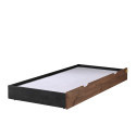 Lit gigogne GEOFFROY 90 x 190 cm - Pin massif, nature