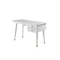 Bureau GASPARD - Pin massif, blanc