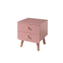 Chevet GASPARD - Pin massif, rose