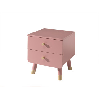 Chevet GASPARD - Pin massif, rose