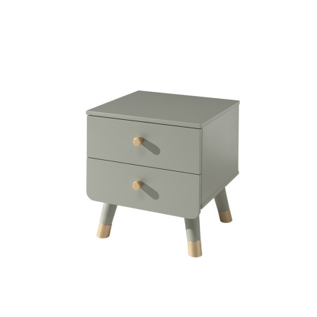 Chevet GASPARD - Pin massif, vert olive