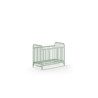 Lit bébé BASTIAN 60 x 120 cm - Métal, vert olive