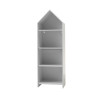 Armoire ouverte ZAZIE - MDF, blanc