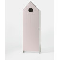 Armoire ZAZIE - MDF, rose