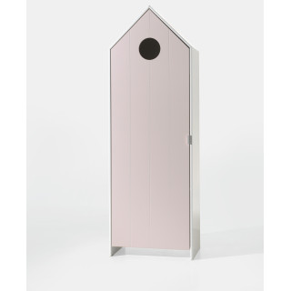 Armoire ZAZIE - MDF, rose