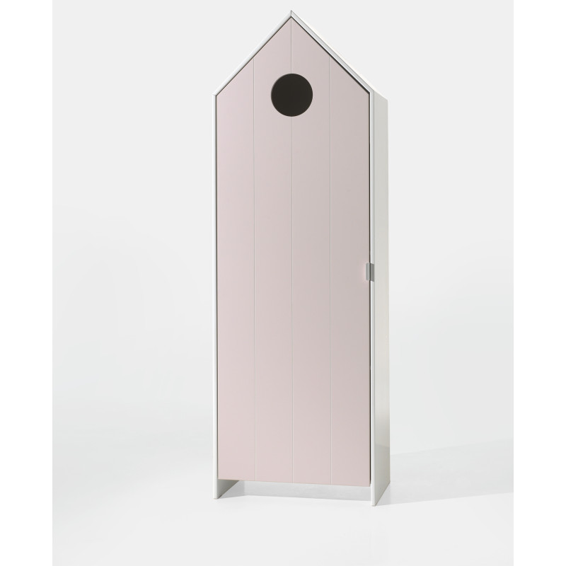 Armoire ZAZIE - MDF, rose