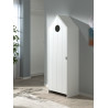 Armoire ZAZIE - MDF, blanc (laqué) - CSBH1114