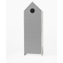 Armoire cool ZAZIE - MDF, gris