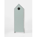 Armoire mint ZAZIE - MDF, menthe verte