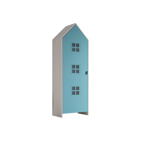 Armoire blue ballet ZAZIE - MDF, bleu