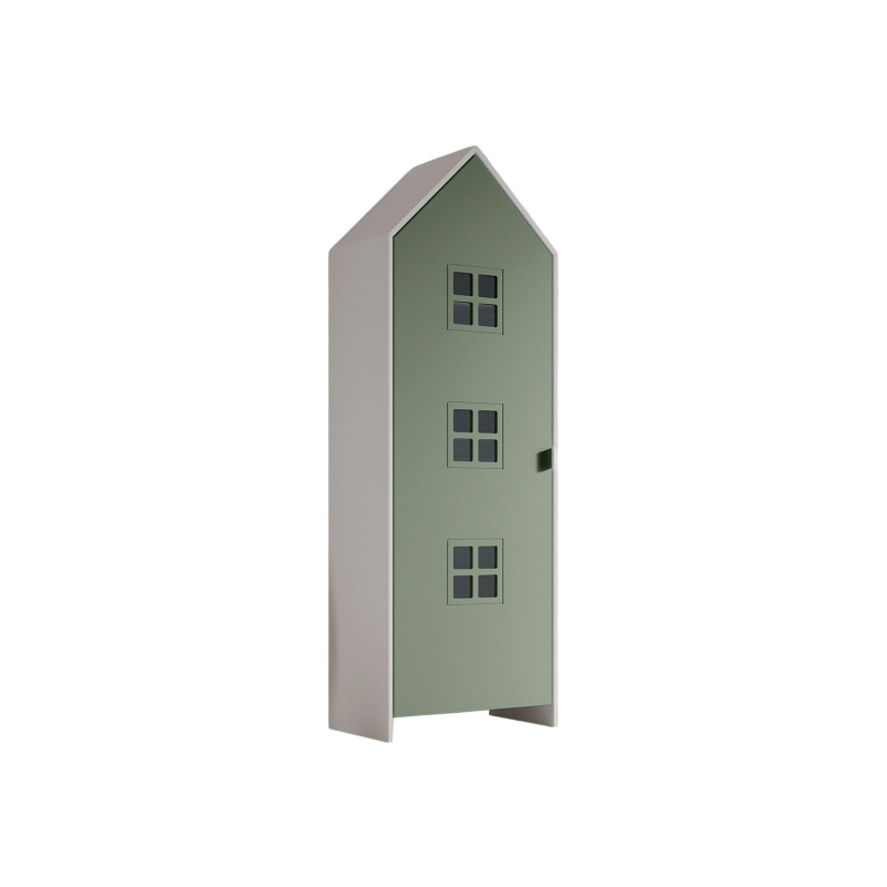 Armoire entangled ZAZIE - MDF, vert