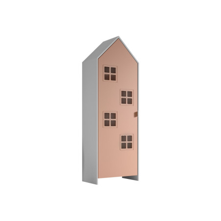 Armoire comfy ZAZIE - MDF, rose