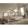 Lit sebastien lit cabane SEBASTIEN DUO 140 x 200 cm - Pin massif, nature
