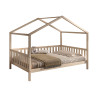 Lit sebastien lit cabane SEBASTIEN DUO 140 x 200 cm - Pin massif, nature