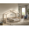 Lit sebastien lit cabane SEBASTIEN DUO 90 x 200 cm - Pin massif, nature