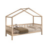 Lit sebastien lit cabane SEBASTIEN DUO 90 x 200 cm - Pin massif, nature