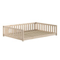 Lit sebastien lit capitaine SEBASTIEN DUO 140 x 200 cm - Pin massif, nature